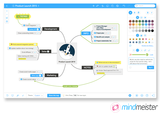MindMeister: A mind map is a great format for project planning. Find out how to visualize ideas and turn them into actionable tasks in 4 simple steps.